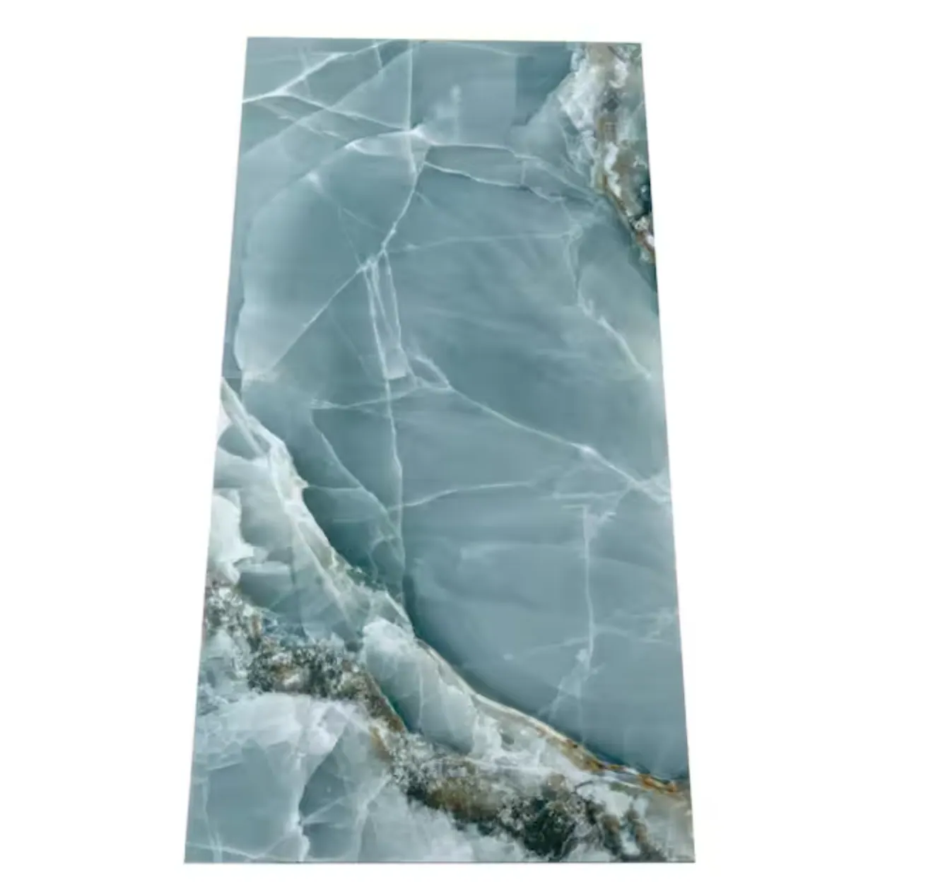 Splendor Onyx Green 24 in. x 48 in. Porcelain Rectangular Tile