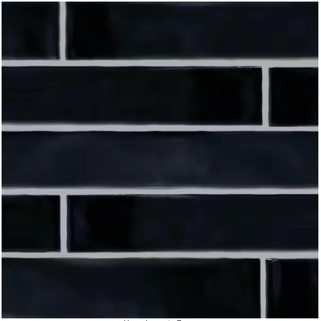 Glazed Ceramic Undulated Wall Tile
